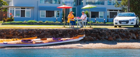 breakfast on the beach luxury waterfront accomodation